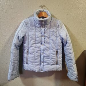 Guess Light Blue Fleece Jacket